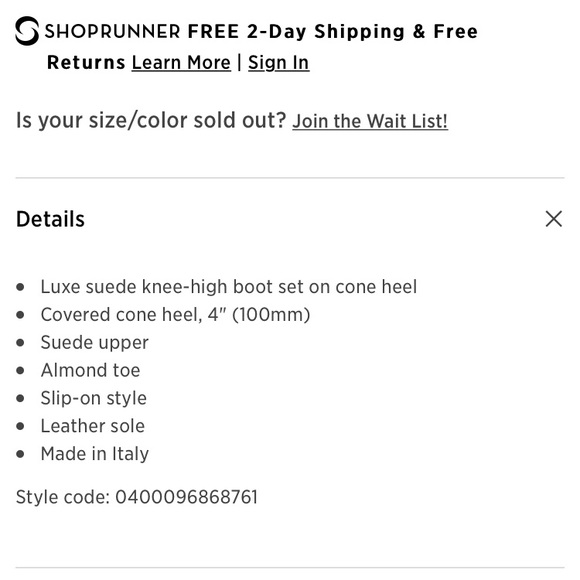 Michael Kors Collection Seude Boots NEVER WORN - Picture 6 of 6